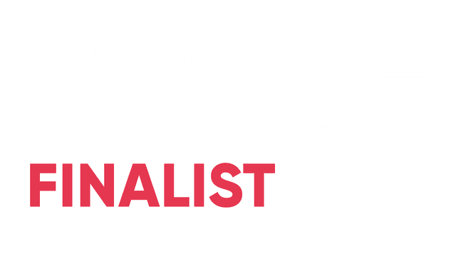 White Startups Magazine logo with text underneath "HUSTLE AWARDS 25 Finalist"